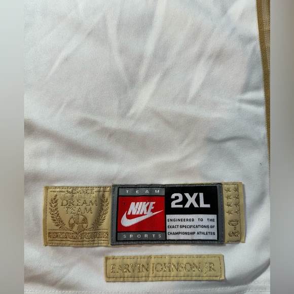 USA Olympic Dream Team Erving “Magic Johnson NBA Vintage Jersey - Picture 4 of 10